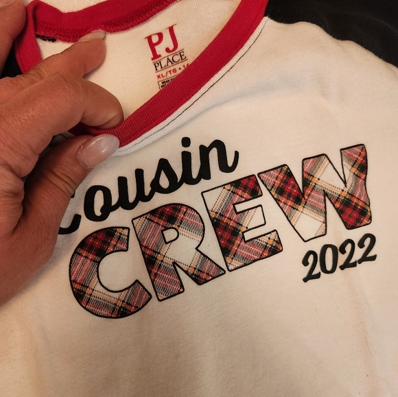 💥2 Piece "Cousin Crew" PJ Set 2022 - Picture 2 of 7